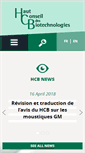 Mobile Screenshot of hautconseildesbiotechnologies.fr